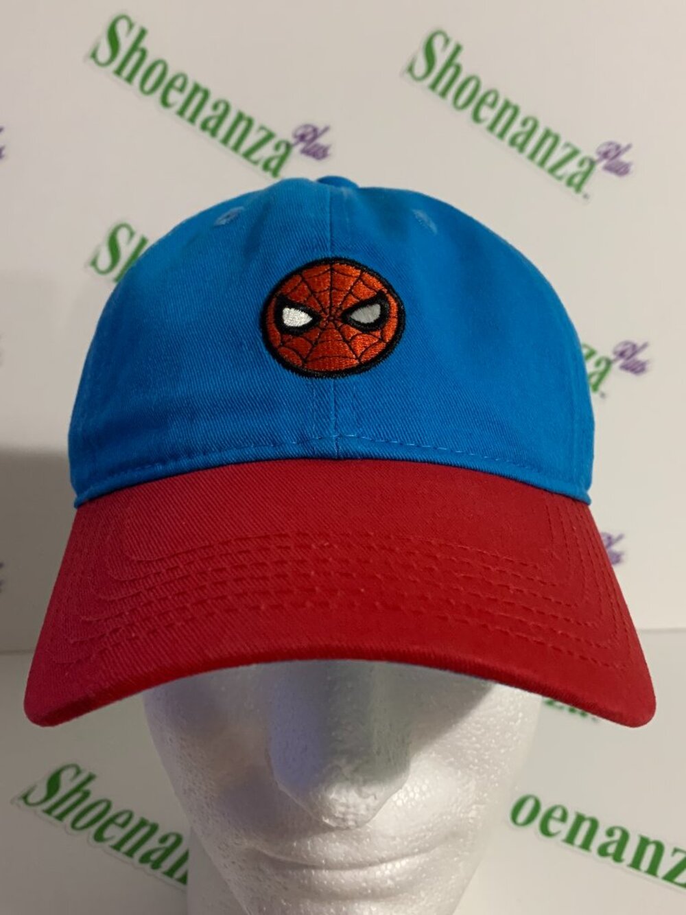 RSVLTS Hat Marvel Spider-Man Spidey Signal Breakfast Balls BRKFST Dad Cap OSFM